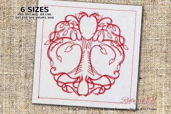Decorative Celtic Tree of Life: A Seasonal Embroidery Review