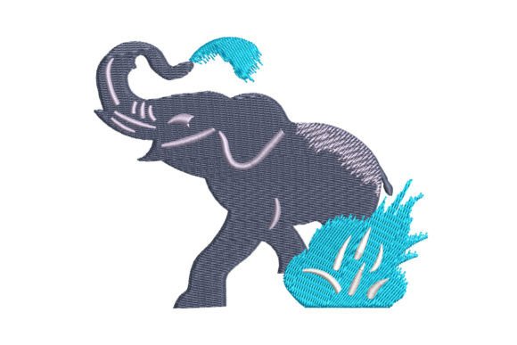 Elephant in Water: A Seasonal Embroidery Design Review