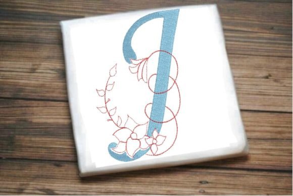 J Letter Vine Monogram Flower: Seasonal Embroidery Review