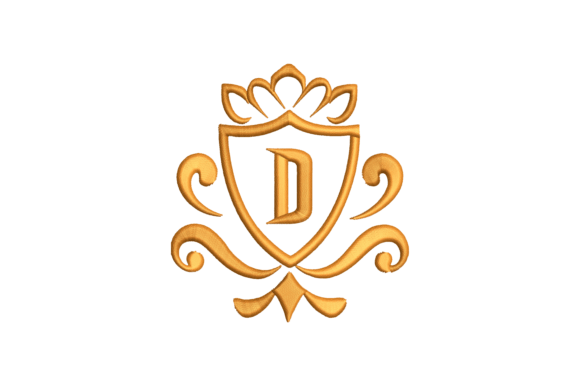 Monogram Letter D: Wedding Embroidery Review
