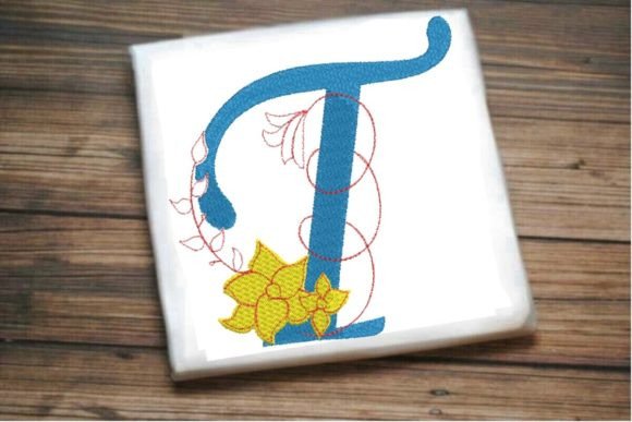 T Letter Vine Monogram Flower: A Designer’s Business Review